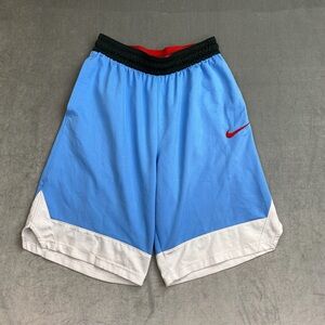Nike Basketball Shorts Baby Blue Swoosh Travis Scott 4 Colorway Mesh Mens Medium